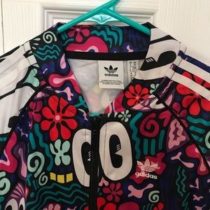 Adidas track jacket by   artist Hattie Stewart